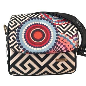 Chula Moda Latina Vibrant Patterned Crossbody Bag Mini Baúl
